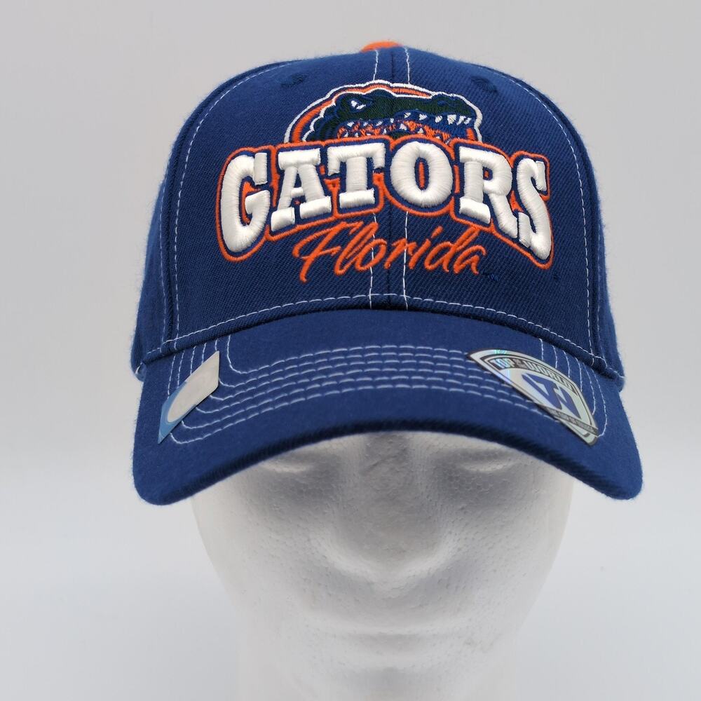 Florida Gators Hat Mens One Size Blue Strap Back NCAA Cap Top Of The World